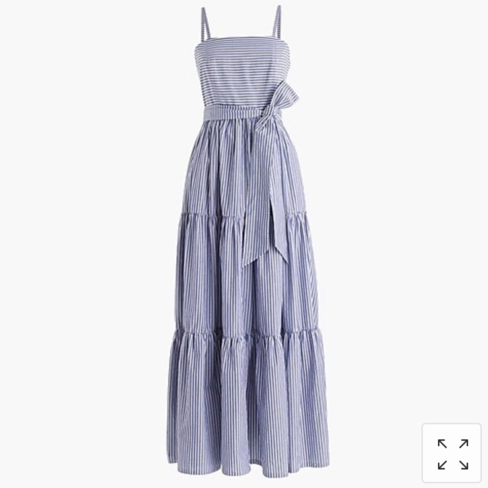 J. Crew Blue and White Striped Maxi Dress
NOT NWT worn once
